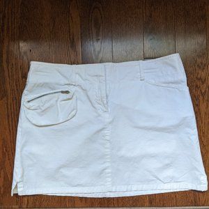 White Max Studio mini skirt size small